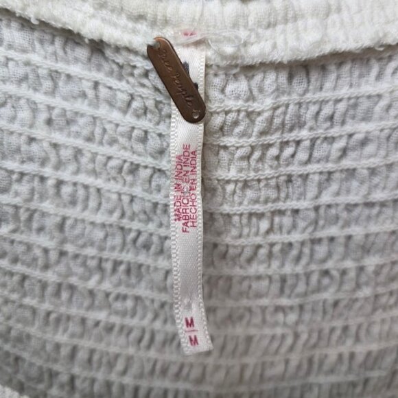 Free People Happy With You Mini Dress White M - Picture 9 of 11